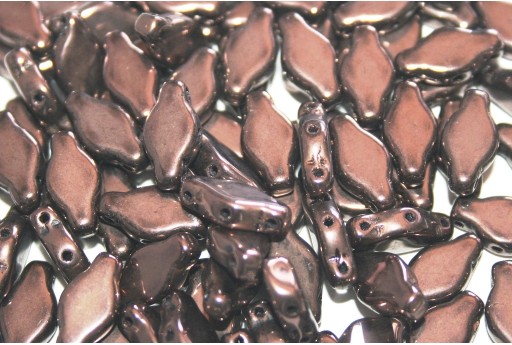 Perline Navette - Dark Bronze 6x12mm - 10gr 2