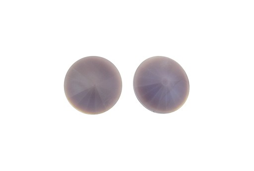 Cabochon Rivoli Matubo Violet 12mm - 2pz