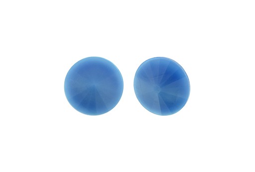 Cabochon Rivoli Matubo Opaque Sky Blue 12mm - 2pz