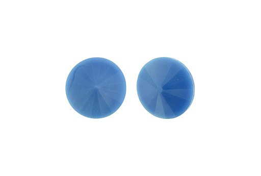 Cabochon Rivoli Matubo Opaque Sky Blue 14mm - 1pz