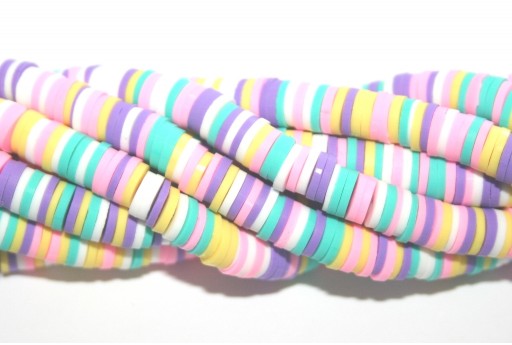 Heishi Beads Multicolor - Fantasy S 6mm - 200pcs