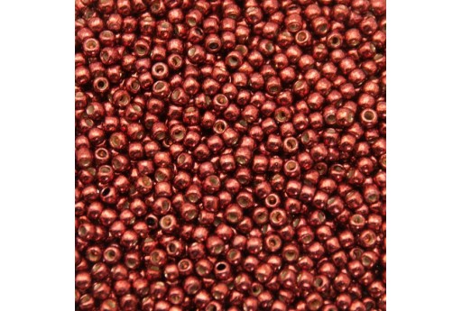 Toho Seed Beads Permanent Finish Galvanized Brick Red 11/0 - 10g