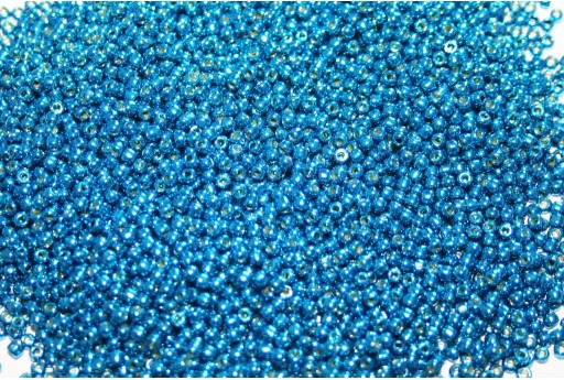 Toho Seed Beads Permanent Finish Galvanized Turkish Blue 11/0 - 10g