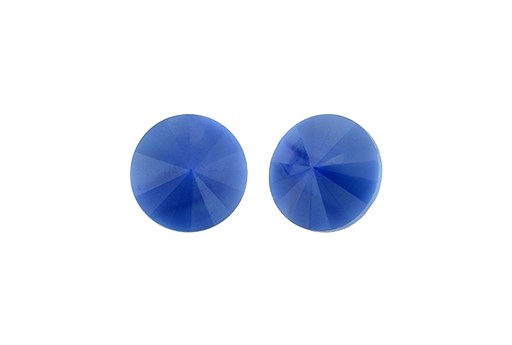 Cabochon Rivoli Matubo Dark Blue Pearl 14mm - 1pz