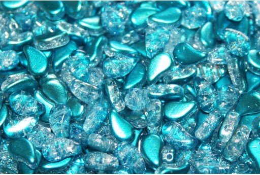 Czech Glass Beads Paisley Duo Slushy - Energy 8x5mm - 10gr 2