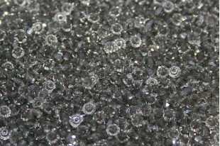 Biconi Preciosa - MC Bead Rondelle - Black Diamond 3mm - 30pz