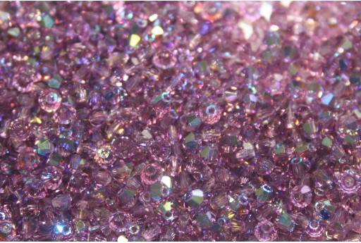 Biconi Preciosa - MC Bead Rondelle - Amethyst AB 3mm - 30pz 2