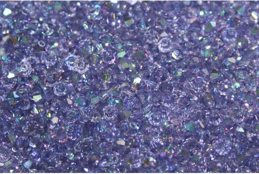 Biconi Preciosa - MC Bead Rondelle - Tanzanite AB 3mm - 30pz 2