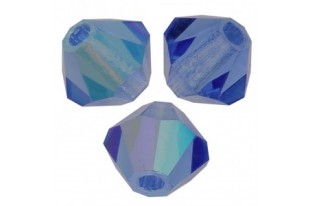 Biconi Preciosa - MC Bead Rondelle - Sapphire AB 3mm - 30pz