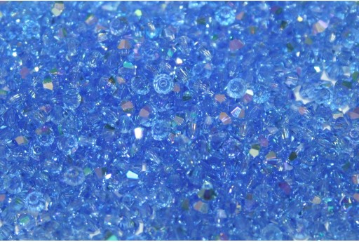 Biconi Preciosa - MC Bead Rondelle - Sapphire AB 3mm - 30pz 2