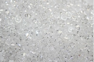 Biconi Preciosa - MC Bead Rondelle - Crystal 4mm - 30pz