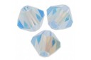 Biconi Preciosa - MC Bead Rondelle - Crystal AB 2X 4mm - 30pz