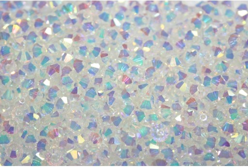 Bicones Preciosa - MC Bead Rondell - Crystal AB 2X 4mm - 30pcs 2