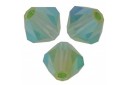 Bicones Preciosa - MC Bead Rondell - Peridot AB 2X 4mm - 30pcs