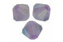 Bicones Preciosa - MC Bead Rondell - Violet AB 2X 4mm - 30pcs