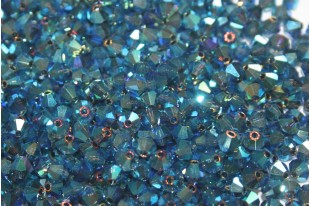 Biconi Preciosa - MC Bead Rondelle - Montana AB 2X 4mm - 30pz