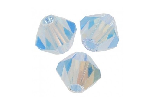 Biconi Preciosa - MC Bead Rondelle - Aquamarine AB 2X 4mm - 30pz