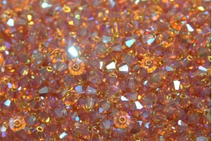 Biconi Preciosa - MC Bead Rondelle - Topaz AB 2X 4mm - 30pz