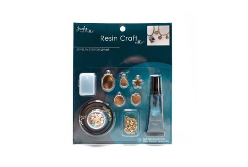 Kit per Creare Gioielli in Resina - Starter Kit per Collana e Bracciale