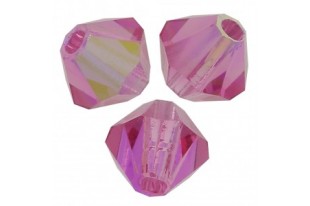 Biconi Preciosa - MC Bead Rondelle - Rose AB 3mm - 30pz