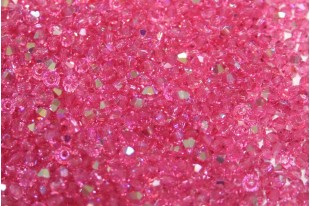 Biconi Preciosa - MC Bead Rondelle - Rose AB 3mm - 30pz