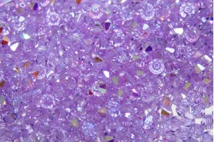 Biconi Preciosa - MC Bead Rondelle - Violet AB 4mm - 30pz