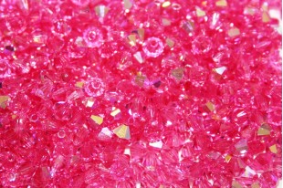 Biconi Preciosa - MC Bead Rondelle - Rose AB 4mm - 30pz