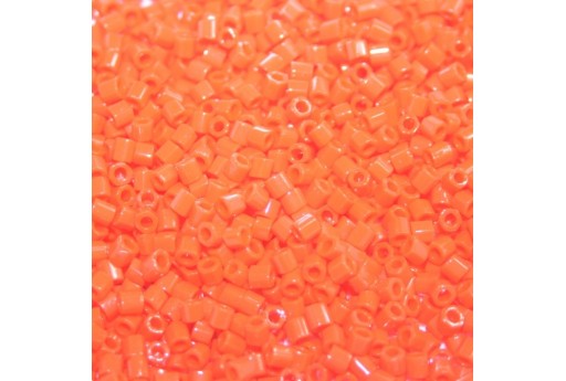 Hexagon Toho Seed Beads Opaque Sunset Orange 8/0 - 10gr