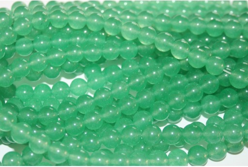 Dyed Jade Round - Mint Green 8mm - 46pcs