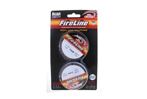 2 Confezioni di Filo Fireline Crystal da 0,12mm e 0,15mm - 13,7mt