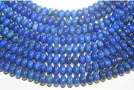 6 Pietre Lapis Lazuli Rondelle