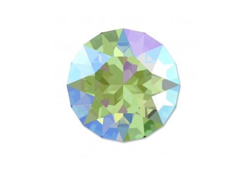 Chaton 1088 Shiny Crystal - Erinite Shimmer SS29 - 8pcs