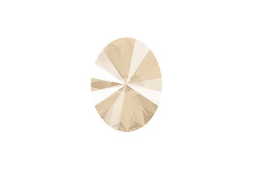 Oval Rivoli 4122 - Ivory Cream 14x10,5mm - 2pz