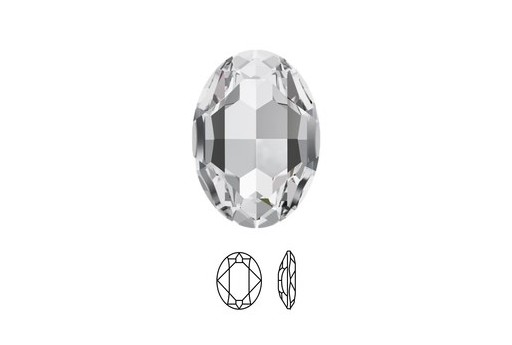 Cabochon Shiny Crystal 4127 - Crystal 30x22mm - 1pz