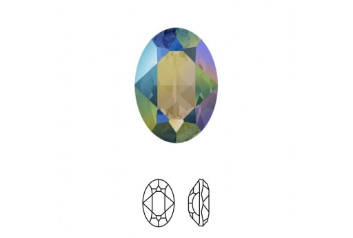 Cabochon Shiny Crystal 4120 - Paradise Shine 14x10mm - 1pc