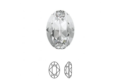 Cabochon Shiny Crystal 4120 - Crystal 18x13mm - 1pc