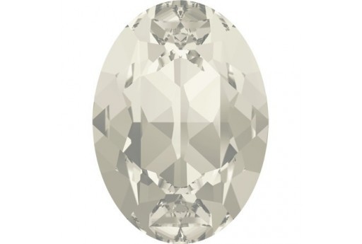 Cabochon Shiny Crystal 4120 - Silver Shade 18x13mm - 1pz