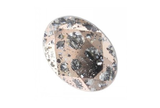 Cabochon Shiny Crystal 4120 - Rose Patina 18x13mm - 1pc