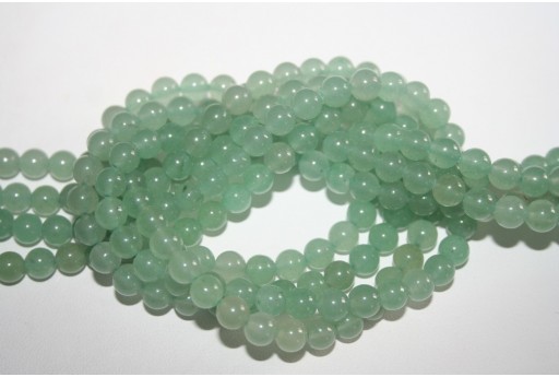 Aventurine Beads Green Sphere 6mm - 62pz