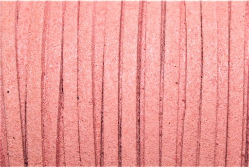 Suede Alcantara Cord Light Antique Rose 3x1,5mm - 2m