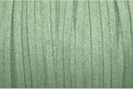 Filo Alcantara Verde Foresta 3x1,5mm - 2mt