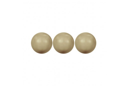 Shiny Crystal Pearls 5810 Vintage Gold 3mm - 20pcs