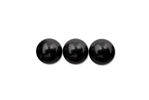 Shiny Crystal Pearls 5810 Mystic Black 4mm - 20pcs