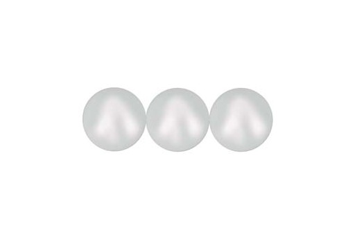 Shiny Crystal Pearls 5810 Iridescent Dove Grey 4mm - 20pcs