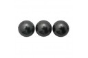 Shiny Crystal Pearls 5810 Black 6mm - 12pcs