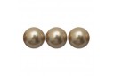 Shiny Crystal Pearls 5810 Bright Gold 6mm - 12pcs