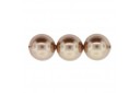 Shiny Crystal Pearls 5810 Rose Gold 6mm - 12pcs