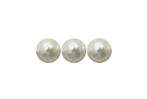 Shiny Crystal Pearls 5810 Cream 8mm - 8pcs