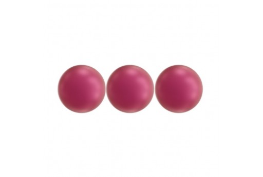 Perle 5810 Shiny Crystal - Mulberry Pink 8mm - 8pz