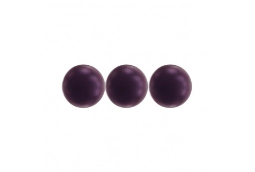 Shiny Crystal Pearls 5810 Elderberry 8mm - 8pcs
